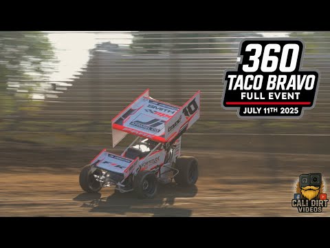 Full 360 Sprint Car Main Event – Ocean Speedway, Watsonville (July 11, 2025) - dirt track racing video image