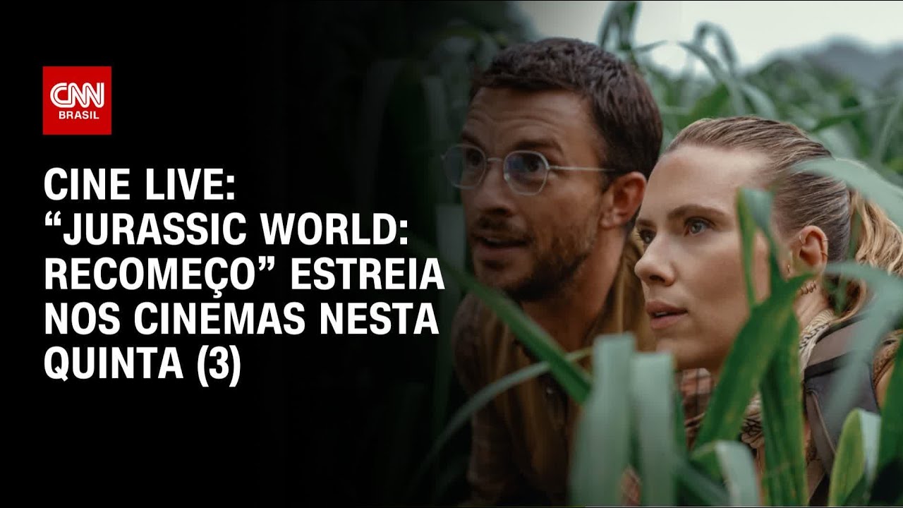 “Jurassic World: Recomeço” estreia nos cinemas e dá sequência à franquia | LIVE CNN