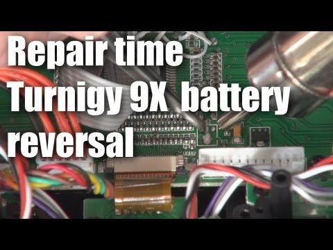 Repairing a Turnigy 9X after battery reversal - UCahqHsTaADV8MMmj2D5i1Vw