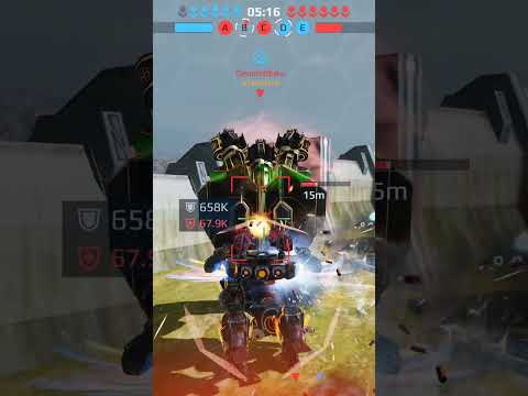 🔥 Arthur UE had a miraculous escape | War Robots [WR] #warrobots #games #gameplay #gameshorts