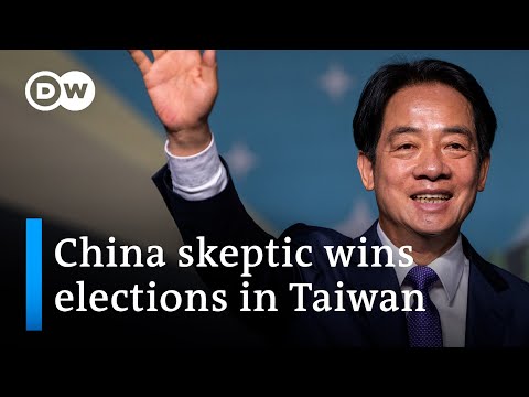 Taiwan: Ruling party candidate Lai Ching-te wins presidential election | DW News