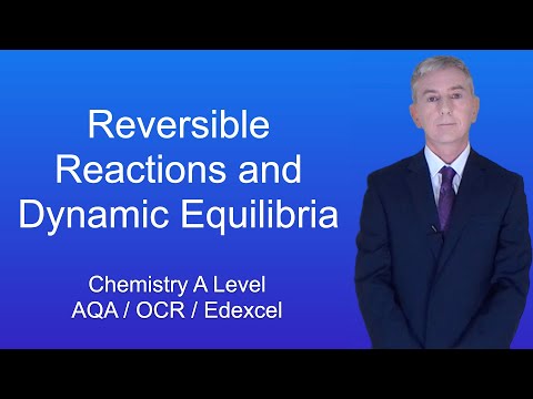 A Level Chemistry Revision “Reversible Reactions and Dynamic Equilibria”