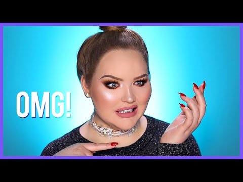 FULL FACE USING ONLY THE OPPOSITE HAND MAKEUP Challenge | NikkieTutorials - UCzTKskwIc_-a0cGvCXA848Q