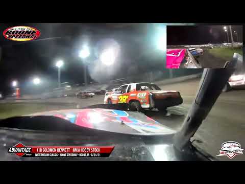 11B Solomon Bennett | Boone Speedway | 8-21-21 - dirt track racing video image