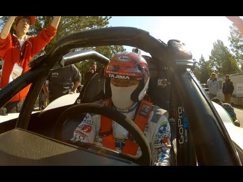 GoPro:  "Monster" Tajima - Pikes Peak International Hill Climb - Day 1 Qualifying Run 2012 - UCqhnX4jA0A5paNd1v-zEysw