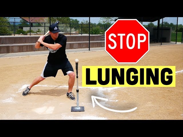 How To Stop Lunging At The Baseball?