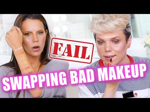 SWAPPING BAGS OF MAKEUP WE HATE ft. Thomas Halbert - UC4qk9TtGhBKCkoWz5qGJcGg