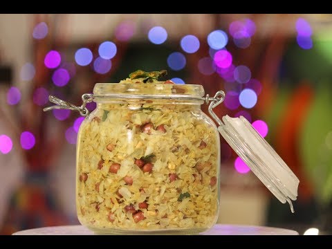 Garlic Chiwda | Diwali Special Recipe | Sanjeev Kapoor Khazana - UCmoX4QULJ9MB00xW4coMiOw