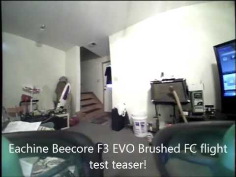 Eachine Beecore F3 EVO Brushed Acro Flight controller Flight test! (purchased from Banggood.com) - UC0FPoAi5HYMdm23RduuKcdQ