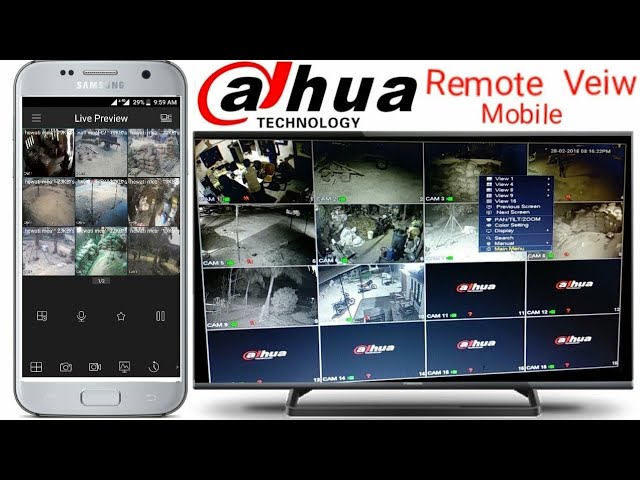 How to View Dahua CCTV on Your Mobile Device