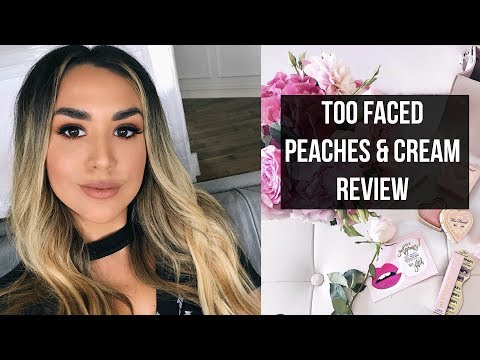 FALL GRWM USING TOO FACED PEACHES AND CREAM COLLECTION! ALEXANDREA GARZA - UCXPOAAerLDAqb5pbuVbTbsA