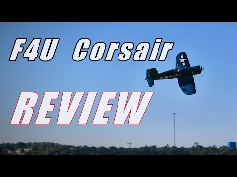 Tower Hobbies F4U Corsair First Flight & Review - RC War Bird Plane - TheRcSaylors - UCYWhRC3xtD_acDIZdr53huA