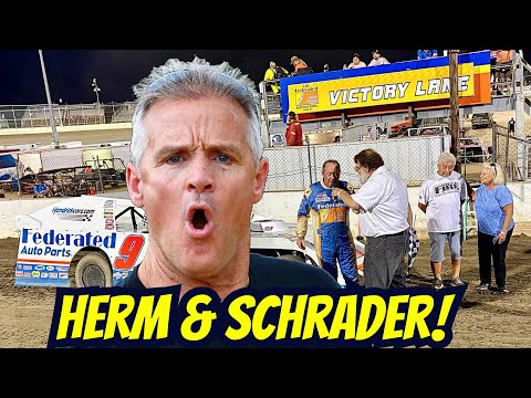 Ken Schrader Wins &amp; We Talk The History of NASCAR Road Racing! - dirt track racing video image