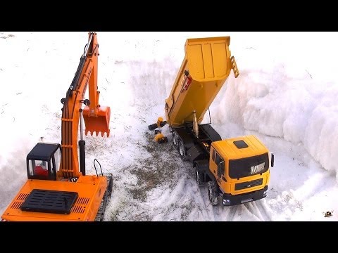 RC ADVENTURES - 4200XL Excavator & 8x8 Tipper - "The Cover Up" - UCxcjVHL-2o3D6Q9esu05a1Q