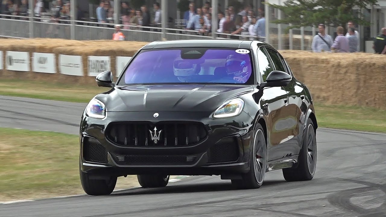 2022 Maserati Grecale Trofeo – Pure Engine Sounds – Goodwood Festival of Speed