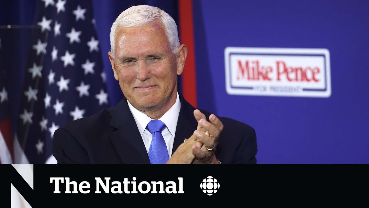Mike Pence joins crowded field of Republican presidential candidates
