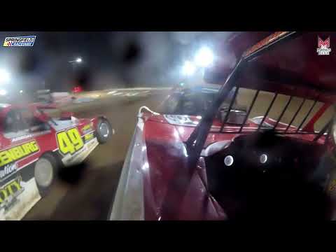 #USA1 Chris Hawkins - Super Late Model - 6-25-2024 Springfield Raceway - In Car Camera - dirt track racing video image