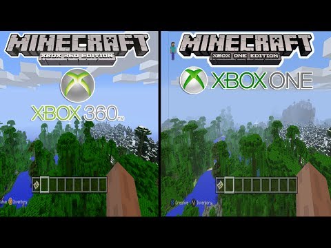 Minecraft Xbox One Edition VS. Xbox 360 - SCREENSHOT! COMPARISON + PS3/PS4 + MORE! - UCwFEjtz9pk4xMOiT4lSi7sQ