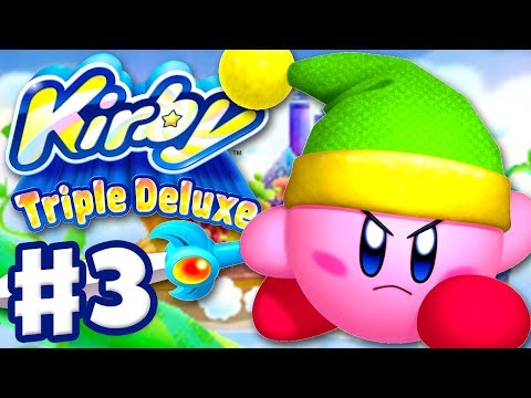 Kirby Triple Deluxe - Gameplay Walkthrough Part 3 - Level 3 Old Odyssey (Nintendo 3DS) - UCzNhowpzT4AwyIW7Unk_B5Q