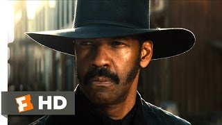 The Magnificent Seven (2016) - Town Shootout Scene (4/10) | Movieclips