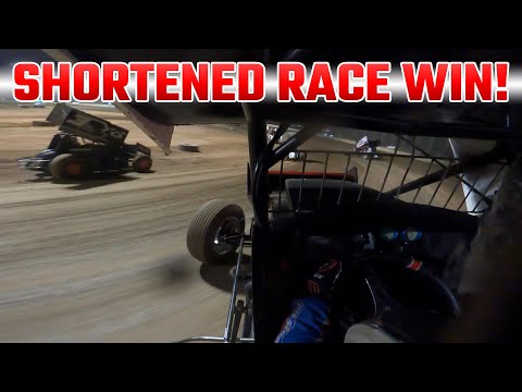 Tanner Holmes WINNING A SHORTENED A MAIN At Willamette Speedway! (Full Race) - dirt track racing video image