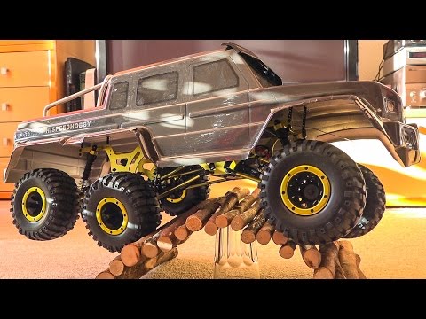 UNBOXING HSP RC MONSTERTRUCK RTR CRAWLER 6 x 6 CLIMBER ROCK FIGHTER FIRST INDOOR TEST - UCOM2W7YxiXPtKobhrYasZDg