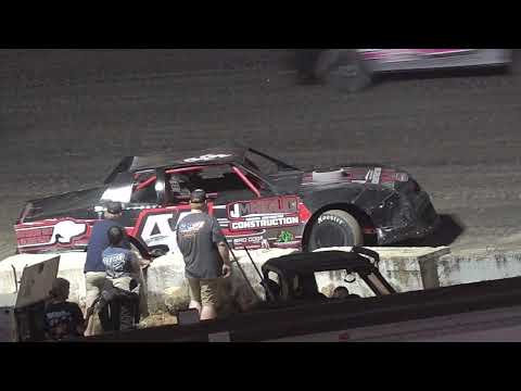 05/25/25 Factory Stock Feature - 25 Entries - a few wrecks and spin outs - dirt track racing video image