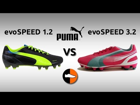 What are the differences between the Puma evoSPEED 1.2 & 3.2? - UCs7sNio5rN3RvWuvKvc4Xtg