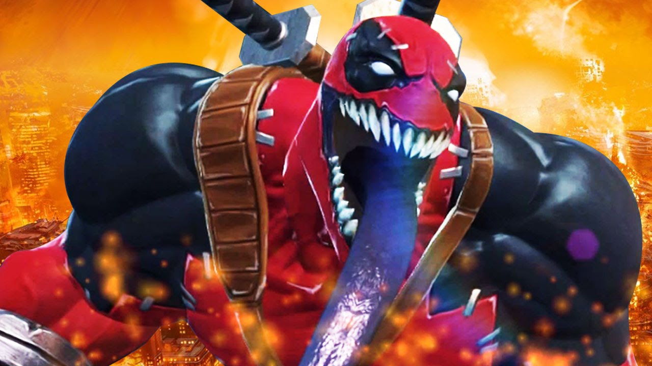 Venompool Deadpool Venom Combined Marvel Contest Of