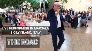 EKI - 'THE ROAD'. LIVE PERFORMING IN MARSALA, SICILY ISLAND, ITALY