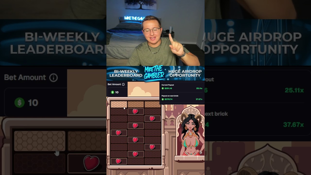 Reaching the Top of Goated Tower! #Gambling #crypto