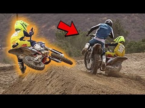 Dangerboy Takes Out Goon! Ride Day with Pros at Pala Raceway! - UCYkwcqwLUXZu3aJ7VO5VONg