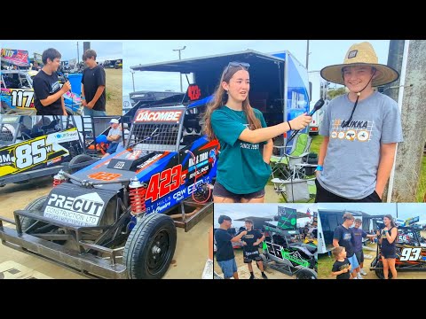 Ministocks Oceanview 5000 2025 Drivers Interviews Part 2 @ Oceanview Speedway - dirt track racing video image