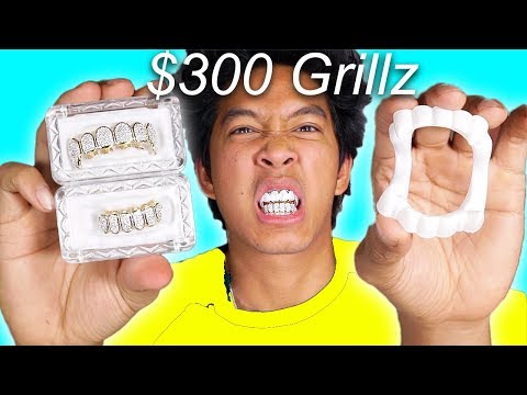 $300 Halloween Fang Grillz Vs. 1$ Grillz - UCxSklFRi7f0arLqjBWScTzA