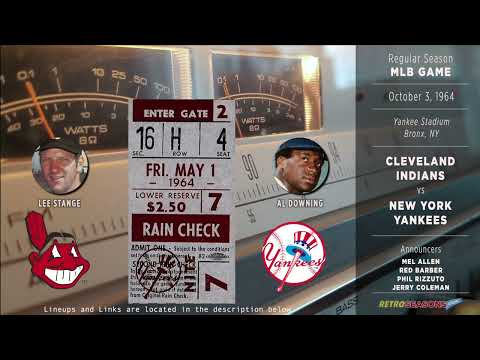 Cleveland Indians vs New York Yankees - Clinch - Radio Broadcast video clip