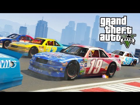 GTA 5 NASCAR RACES!! (GTA 5 Online DLC Update) - UC2wKfjlioOCLP4xQMOWNcgg