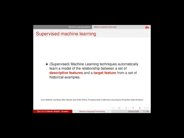 Machine Learning with Text: The Basics