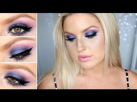 Purple & Blue Smokey Eyes! ♡ Using BH Cosmetics Eyeshadow! - UCMpOz2KEfkSdd5JeIJh_fxw