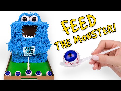 Feed Monster Game From Cardboard - UCw5VDXH8up3pKUppIvcstNQ