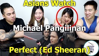 Michael Pangilinan performs "Perfect" (Ed Sheeran) LIVE on Wish 107.5 Bus | Reaction - Asians
