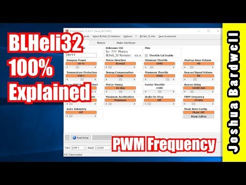 BLHeli32 100% Explained - Part 2 - PWM Frequency - UCX3eufnI7A2I7IkKHZn8KSQ