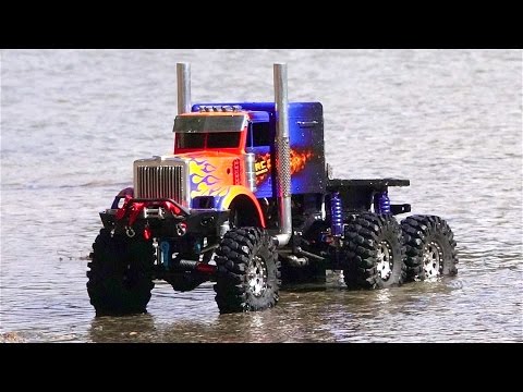 RC ADVENTURES - OPTiMUS OVERKiLL on Patrol - 6x6x6 1/10th scale Transformers Tribute Truck - UCxcjVHL-2o3D6Q9esu05a1Q