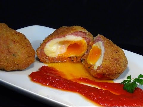 Receta Huevos Escoceses o Huevos a la Escocesa - Recetas de cocina, paso a paso, tutorial - UC5ONfXPjWgqElh0NZaRJ1tg