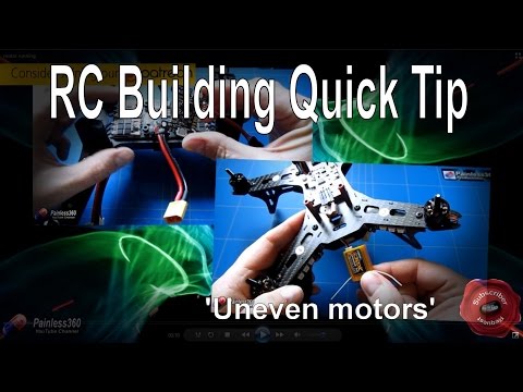 RC Quick Tip: Seeing motors changing speed up or down while on the bench - UCp1vASX-fg959vRc1xowqpw