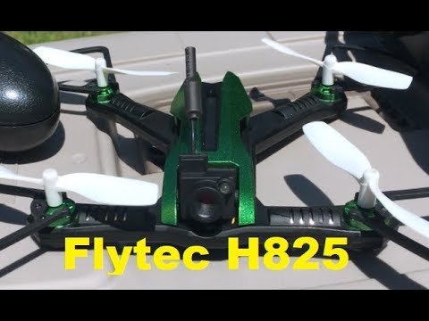 Flytec H825 5.8 ghz FPV racing drone Flight Review OTG DR1 Goggles - UCXP-CzNZ0O_ygxdqiWXpL1Q