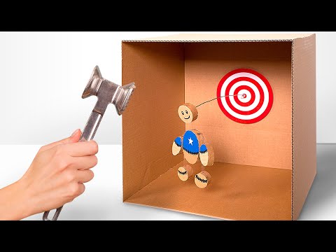 DIY KIck the Buddy Game from Cardboard - UCw5VDXH8up3pKUppIvcstNQ