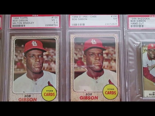 The Most Valuable Bob Gibson Baseball Card