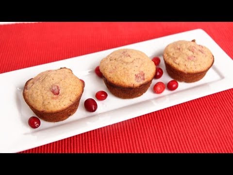 Cranberry Sauce Muffins Recipe - Laura Vitale - Laura in the Kitchen Episode 680 - UCNbngWUqL2eqRw12yAwcICg