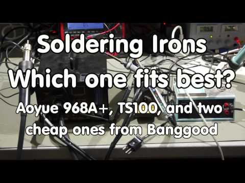 #100 Soldering Irons Comparison and Test: TS100, Aoyue 968, 907, Mustool MT223 - UCu7_D0o48KbfhpEohoP7YSQ