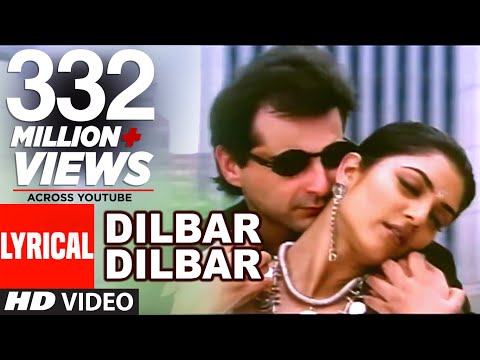 Dilbar Dilbar Lyrical Video | Sirf Tum | Sushmita Sen, Sanjay Kapoor - UCRm96I5kmb_iGFofE5N691w